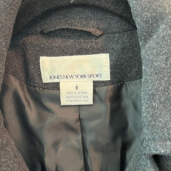 JONES NEW YORKSPORT Wool Blend Coat - Picture 3 of 16